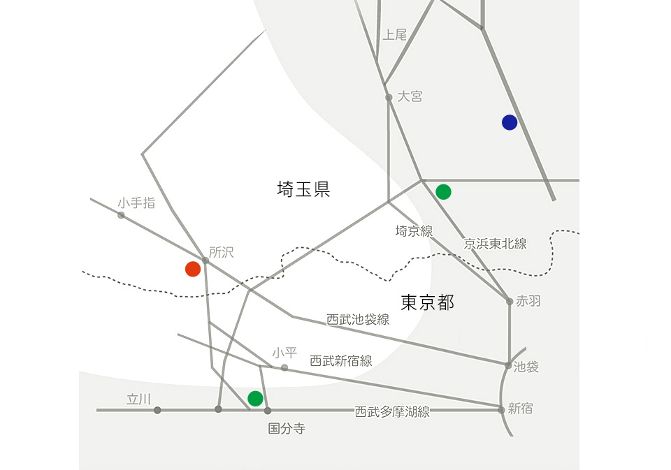 建設部門エリアマップ