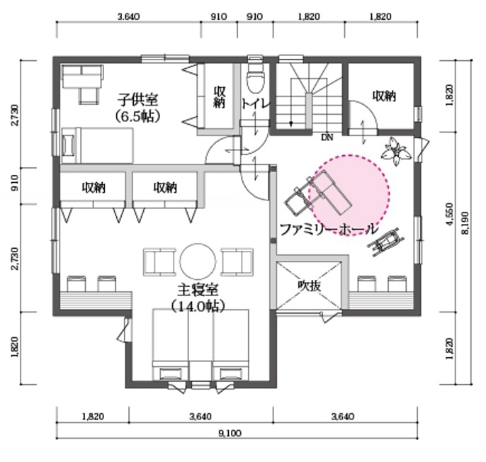 規格住宅（ワンズキューボ）の家