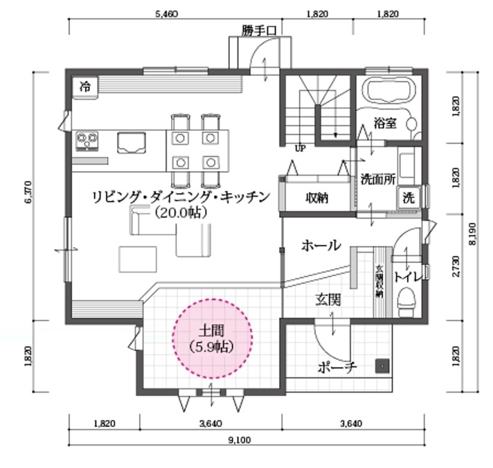 規格住宅（ワンズキューボ）の家