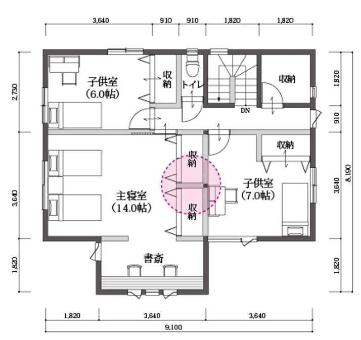 規格住宅（ワンズキューボ）の家